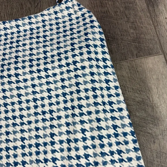 Z Supply Blue Houndstooth Dress - Picture 4 of 14